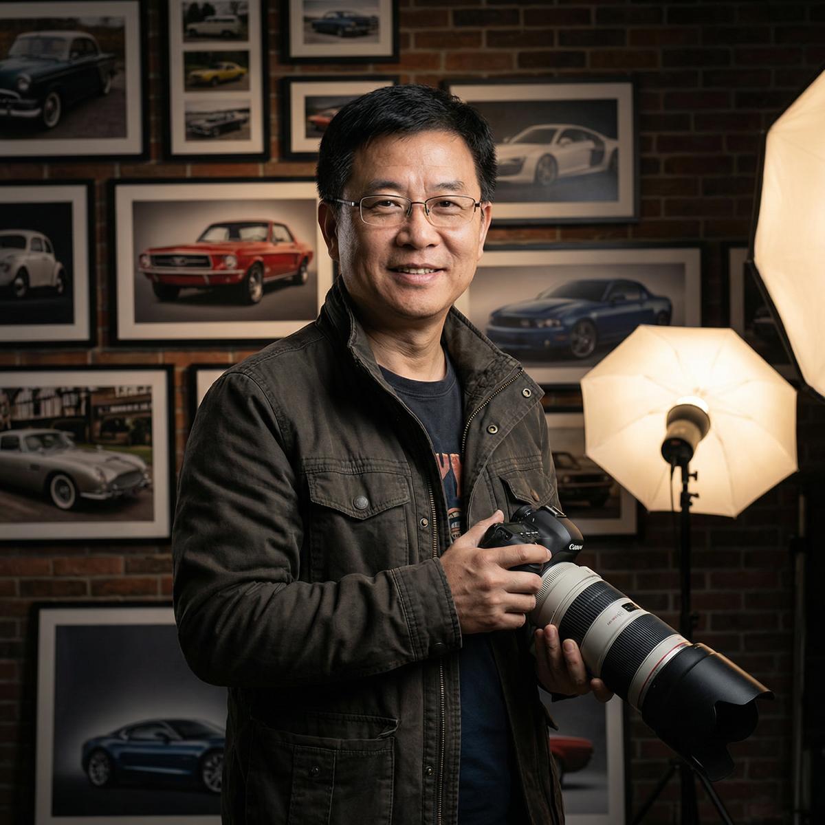 母狗汽车摄影师